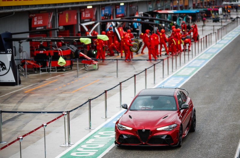 L’ Alfa Romeo Giulia GTAm debutta al Gran premio di Imola L’ Alfa Romeo Giulia GTAm debutta al Gran premio di Imola