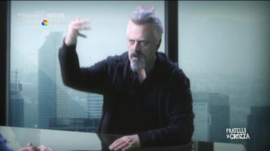 Crozza, Bosè: Sono diventanto negazionista perché ho smesso con la droga