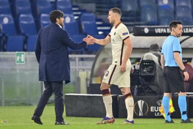 Dzeko manda la Roma in semifinale di Europa League: ora il Manchester United