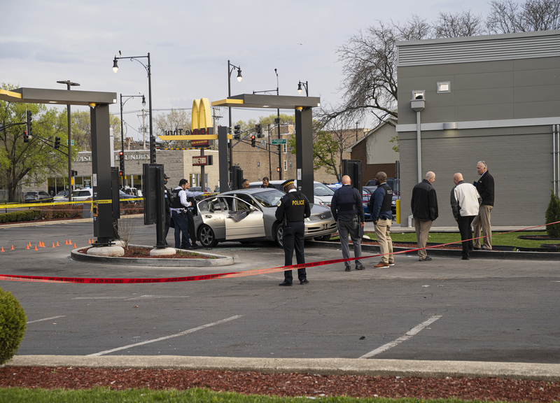USA, sparatoria davanti a un McDonald’s di Chicago USA, sparatoria davanti a un McDonald’s di Chicago