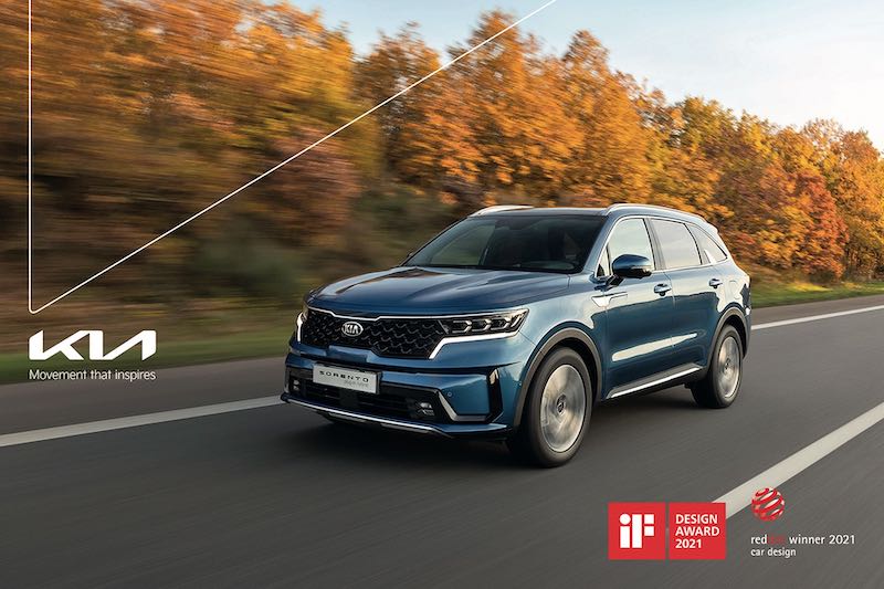 Kia Sorento trionfa ai Red Dot e iF design award Kia Sorento trionfa ai Red Dot e iF design award