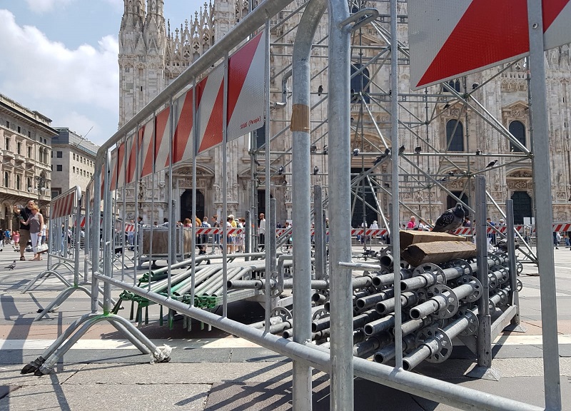 Piazza Duomo, il Consiglio di Stato stoppa il restyling delle facciate Piazza Duomo, il Consiglio di Stato stoppa il restyling delle facciate