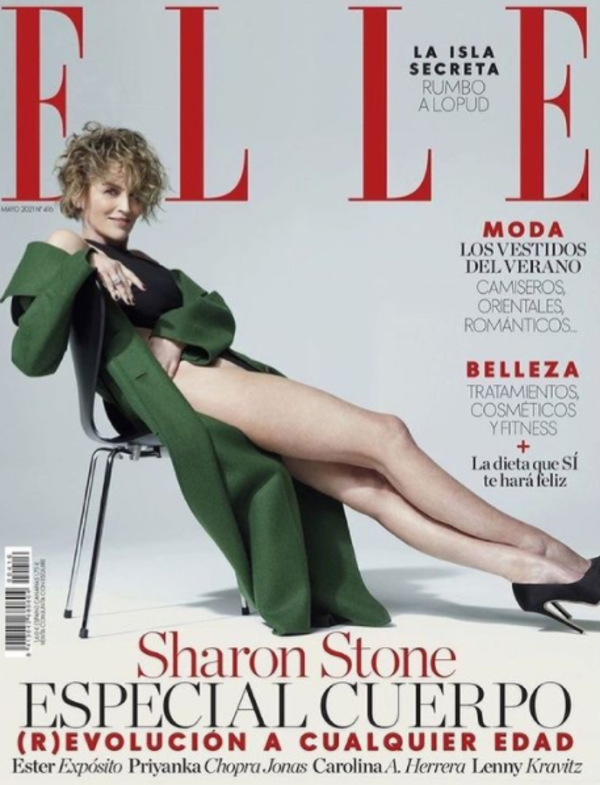 Sharon Stone, bellezza senza età: in copertina a 63 anni Sharon Stone, bellezza senza età: in copertina a 63 anni