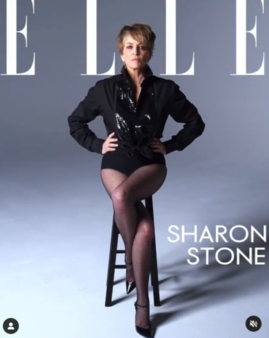 Sharon Stone, bellezza senza età: in copertina a 63 anni