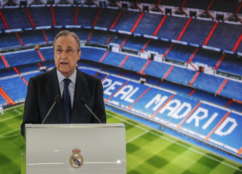Florentino Pérez insiste con la Super Lega: dove c’è lui, ci sono i soldi Florentino Pérez insiste con la Super Lega: dove c’è lui, ci sono i soldi