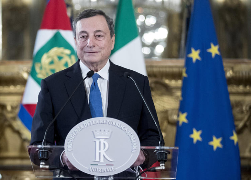 Recovery, Draghi pronto alla consegna del piano. Chiederà all’Europa 221,5 mld Recovery, Draghi pronto alla consegna del piano. Chiederà all’Europa 221,5 mld