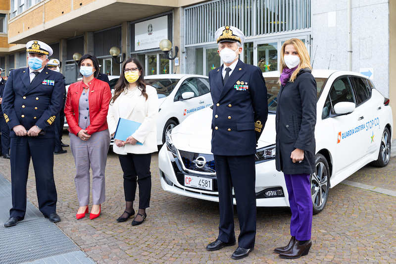Nissan Leaf, arruolata dalle Capitanerie di Porto