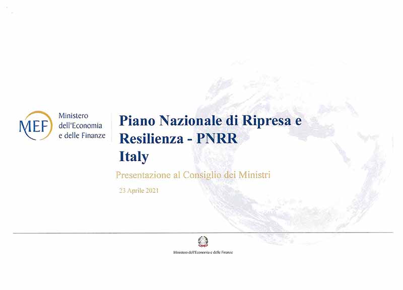 Galleria foto 'PNRR, ecco il documento riservatissimo di Draghi. ESCLUSIVO' - foto 1