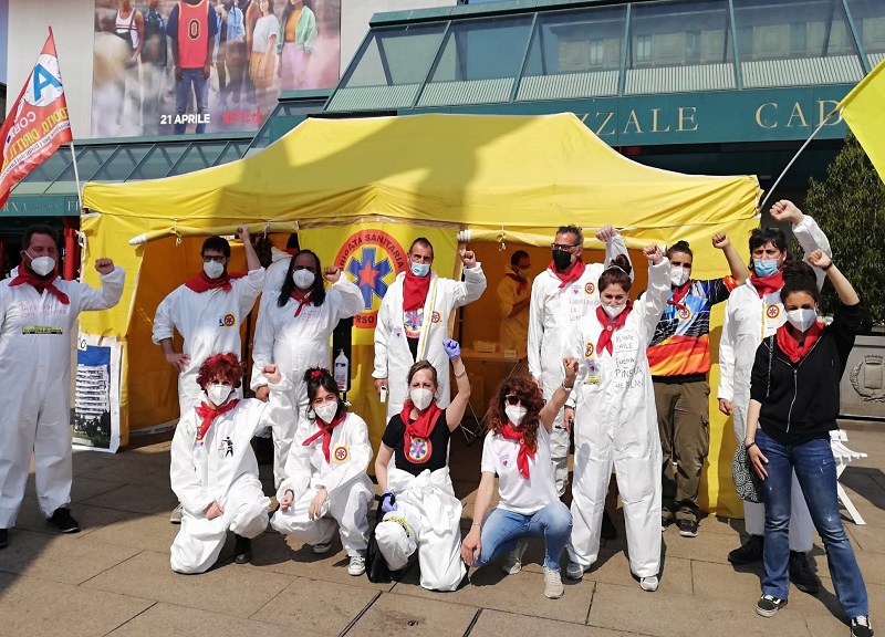 25 Aprile, il “tampone partigiano” gratuito di Soccorso rosso. VIDEO 25 Aprile, il “tampone partigiano” gratuito di Soccorso rosso. VIDEO
