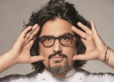 Alessandro Borghese in live cooking incontra le ricette italiane con Leffe