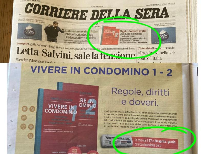 Corriere della sera, che gaffe: l’inserto pubblicizzato in edicola non c’è