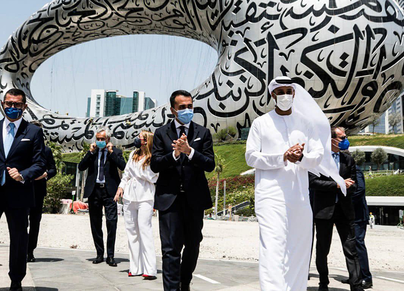 Expo 2020 Dubai: Di Maio inaugura il padiglione “Orgoglio Italia” Expo 2020 Dubai: Di Maio inaugura il padiglione “Orgoglio Italia”
