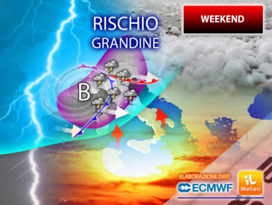 Meteo, arrivano grandine e SABBIA dal DESERTO…attenzione a ciò che accadrà