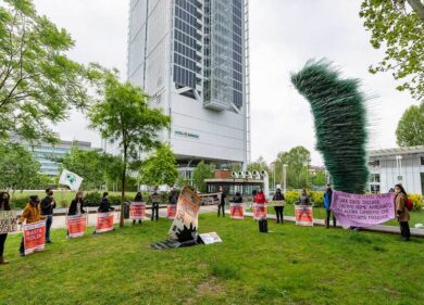 Greenpeace cambia nome a quattro ministeri. La protesta contro il PNRR