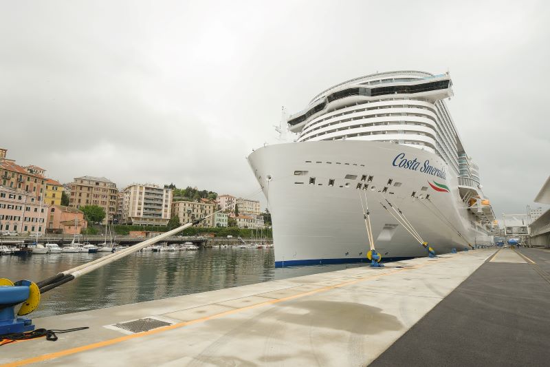 Costa Crociere: domani riparte da Savona con Costa Smeralda Costa Crociere: domani riparte da Savona con Costa Smeralda