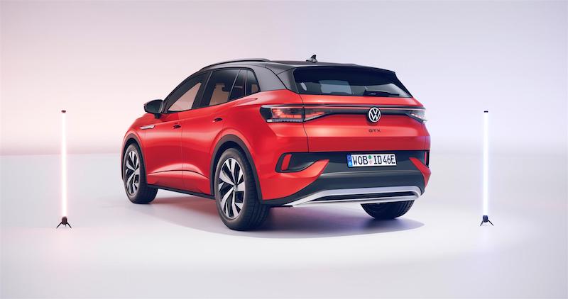 ID.4 GTX la più sportiva tra elettriche di Volkswagen ID.4 GTX la più sportiva tra elettriche di Volkswagen