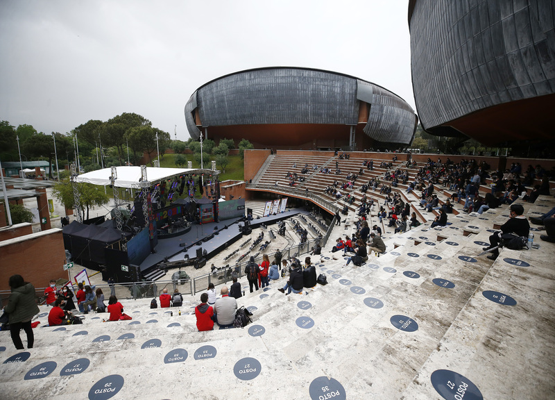 Roma, Concerto del Primo Maggio all’arena dell’Auditorium Parco della Musica Roma, Concerto del Primo Maggio all’arena dell’Auditorium Parco della Musica