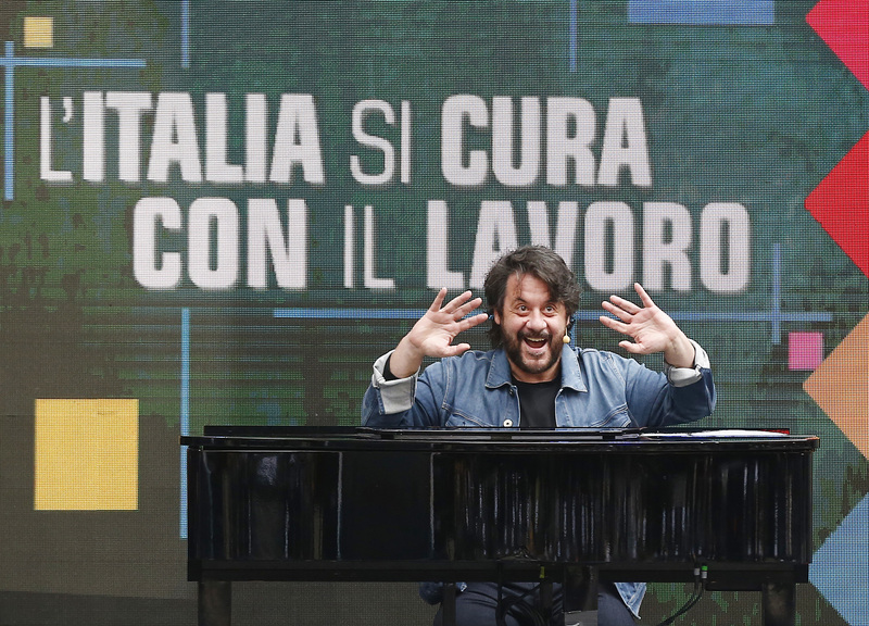 Roma, Concerto del Primo Maggio all’arena dell’Auditorium Parco della Musica Roma, Concerto del Primo Maggio all’arena dell’Auditorium Parco della Musica