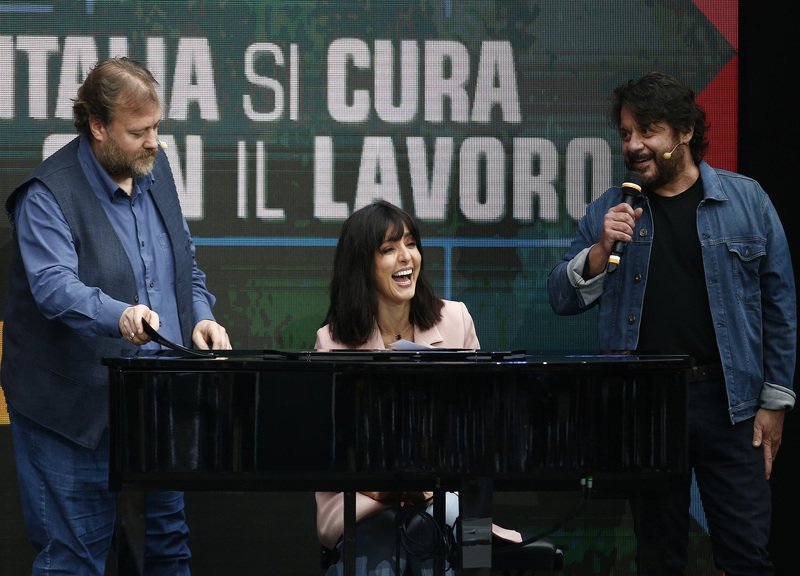 Roma, Concerto del Primo Maggio all’arena dell’Auditorium Parco della Musica Roma, Concerto del Primo Maggio all’arena dell’Auditorium Parco della Musica