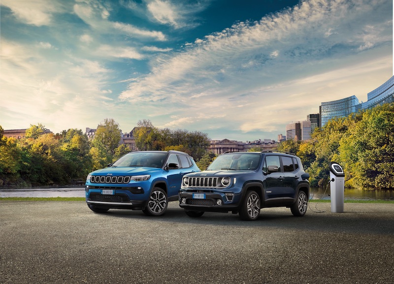 Jeep Compass 4xe e Renegade 4xe, le plug-in hybrid più venduti in Italia Jeep Compass 4xe e Renegade 4xe, le plug-in hybrid più venduti in Italia