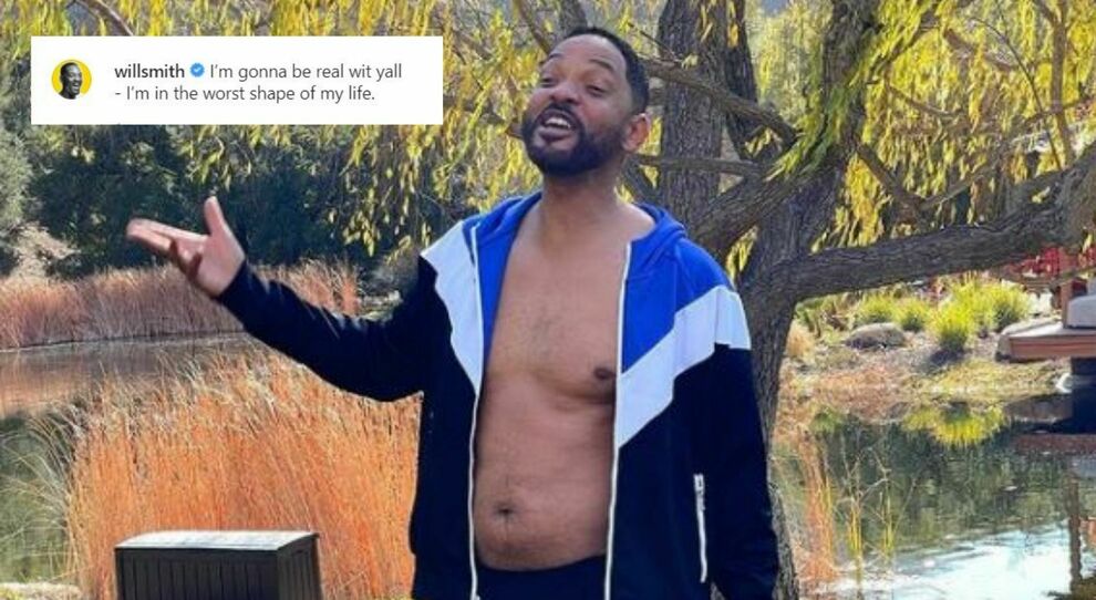 Will Smith inaugura il body positive al maschile: “Sono in una forma pessima”