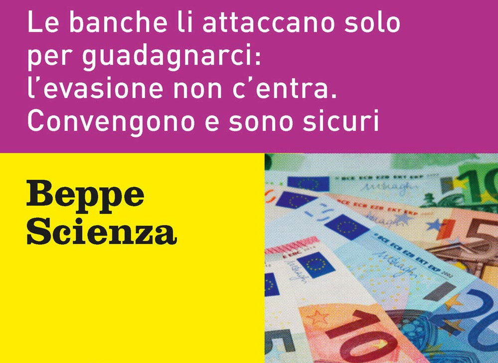 Beppe Scienza: “I contanti convengono, eliminarli significa uscire dall’euro” Beppe Scienza: “I contanti convengono, eliminarli significa uscire dall’euro”