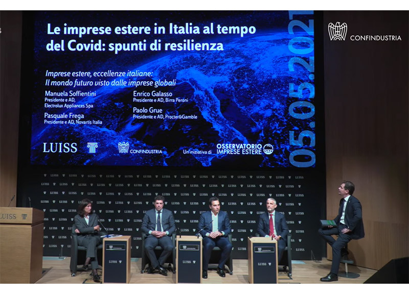 Le imprese estere in Italia al tempo del Covid: spunti di resilienza Le imprese estere in Italia al tempo del Covid: spunti di resilienza