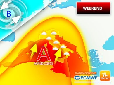 Meteo, l’anticiclone africano dà una spallata: arriva il caldo sull’Italia