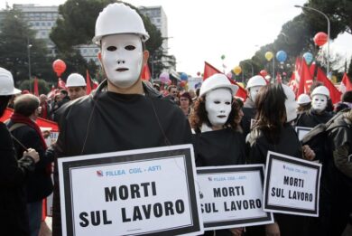 Morti bianche, incubo senza fine: “Luana D’Orazio? Notizia che non fa notizia”
