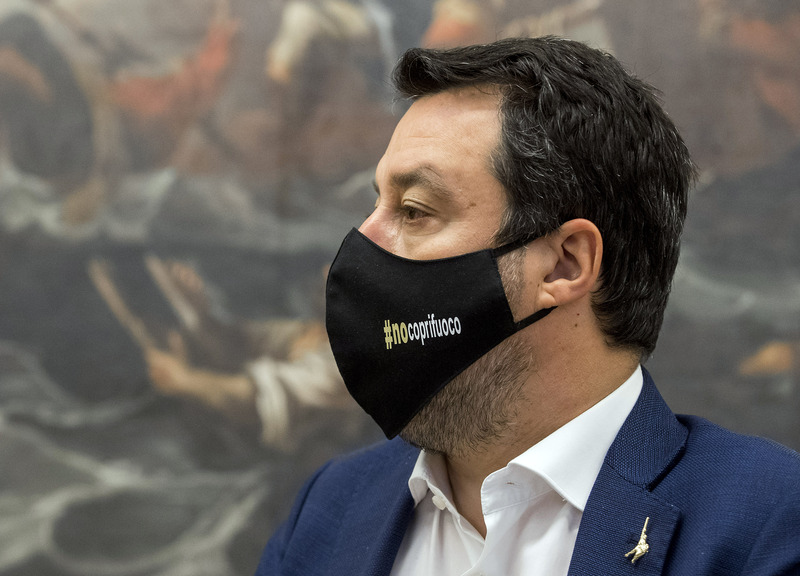 Milano, Salvini: Albertini in squadra, ora candidato vincente Milano, Salvini: Albertini in squadra, ora candidato vincente