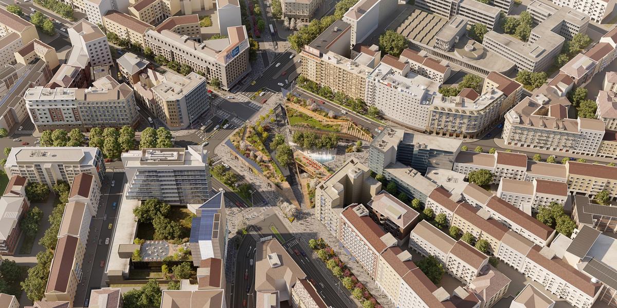 Milano, il nuovo volto di piazzale Loreto per le Olimpiadi. FOTO Milano, il nuovo volto di piazzale Loreto per le Olimpiadi. FOTO