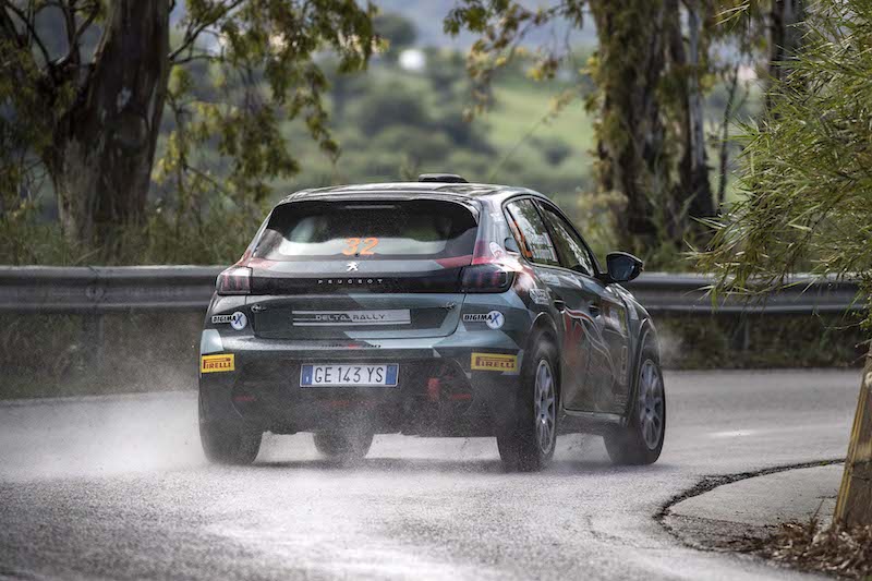 Targa Florio: Lucchesi domina nel Peugeot Competition 208 rally cup top