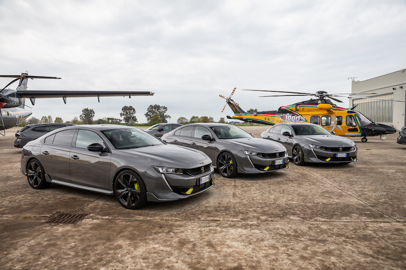La nuova Peugeot 508 PSE prende il volo La nuova Peugeot 508 PSE prende il volo