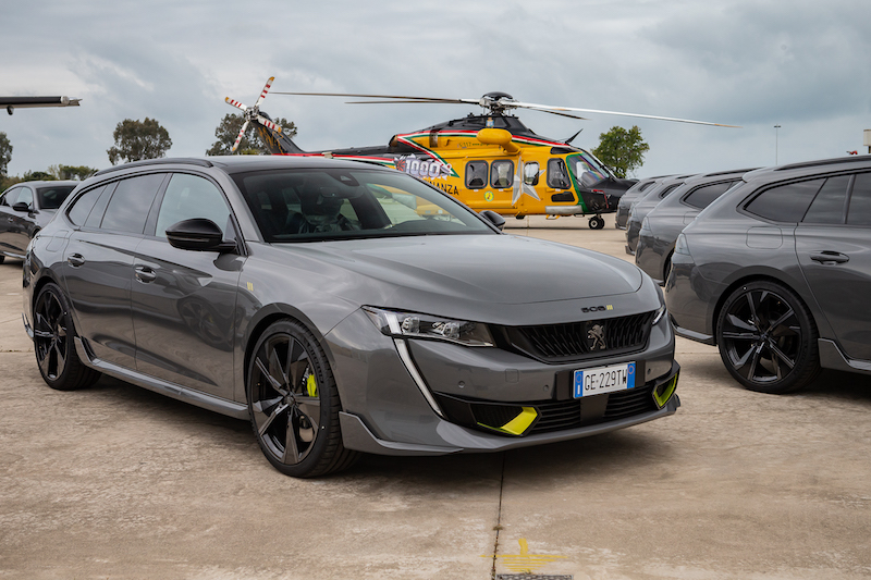 La nuova Peugeot 508 PSE prende il volo La nuova Peugeot 508 PSE prende il volo