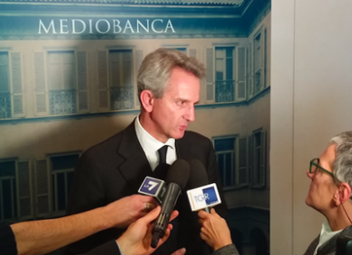 Mediobanca, Nagel duplica i profitti trimestrali a 193,3 milioni