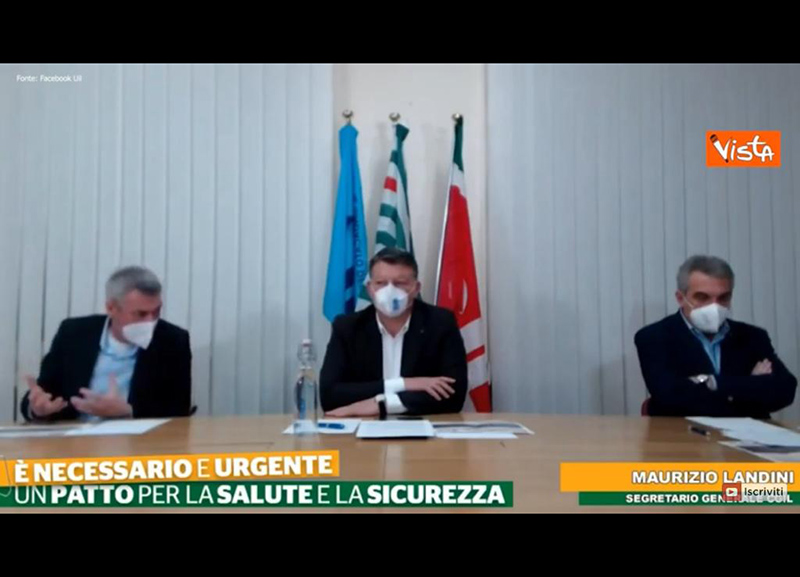 Landini (Cgil): “Serve lo statuto per la sicurezza sul lavoro” Landini (Cgil): “Serve lo statuto per la sicurezza sul lavoro”