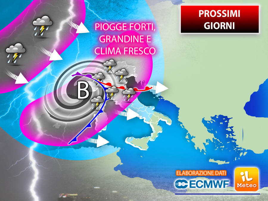 Previsioni meteo: ancora pioggia e temperature instabili fino a… Previsioni meteo: ancora pioggia e temperature instabili fino a…
