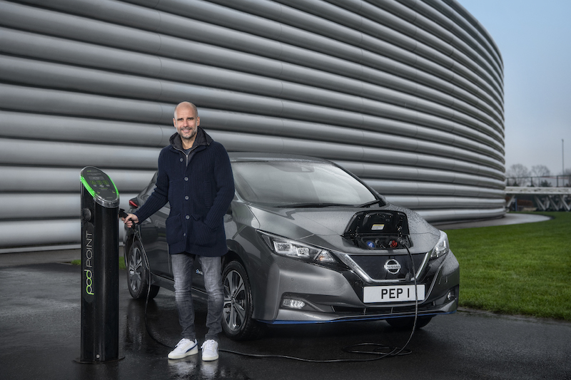 Pep Guardiola, la mia vita con una Nissan Leaf Pep Guardiola, la mia vita con una Nissan Leaf