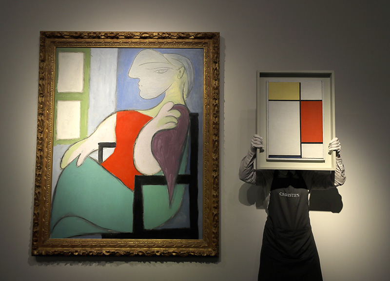 Arte, un Picasso venduto a New York per 103,4 milioni di dollari Arte, un Picasso venduto a New York per 103,4 milioni di dollari