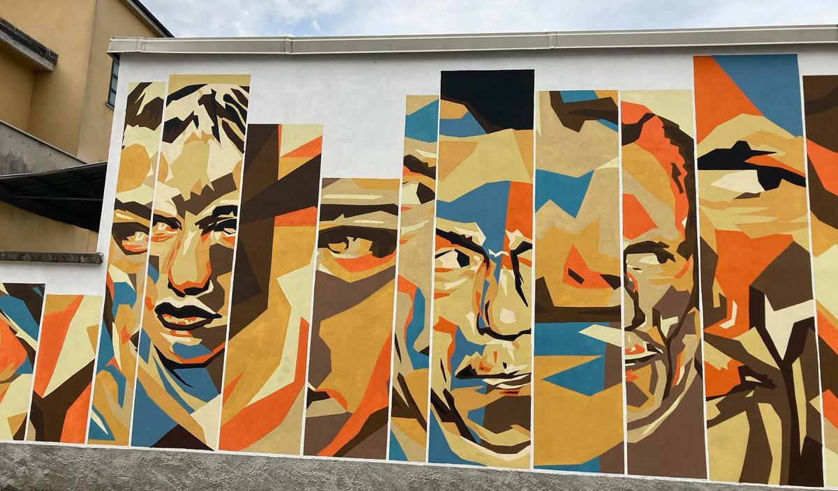 Orticanoodles: completato il grande murale al Martinitt. FOTO Orticanoodles: completato il grande murale al Martinitt. FOTO