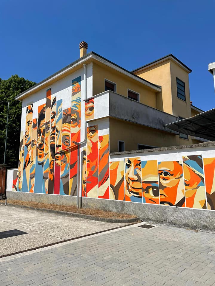 Orticanoodles: completato il grande murale al Martinitt. FOTO Orticanoodles: completato il grande murale al Martinitt. FOTO