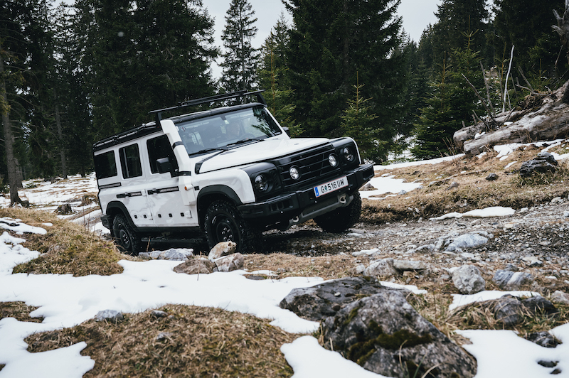 Ineos Grenadier supera a pieni voti i test sulle Alpi Ineos Grenadier supera a pieni voti i test sulle Alpi