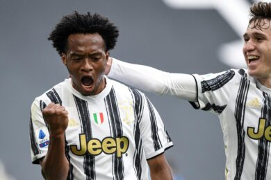 Juventus, super Cuadrado: 3-2 all’Inter e non molla la Champions