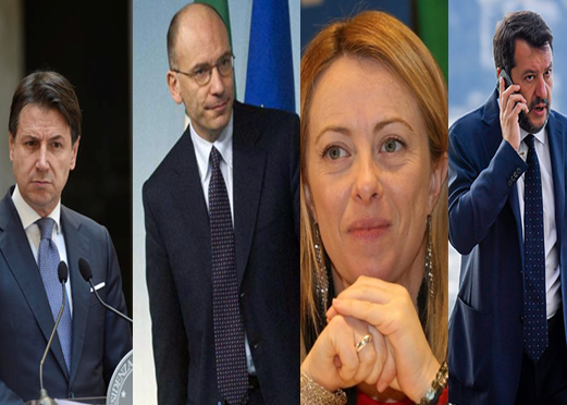 Galleria foto 'Sondaggi: Lega scende sotto il 22%, FdI a un passo dal Pd, mentre il M5s…' - foto 1