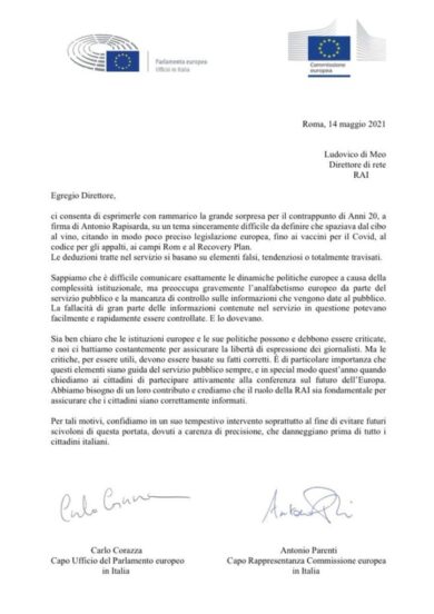 Rai, la lettera della Ue: “Preoccupante analfabetismo del servizio pubblico”
