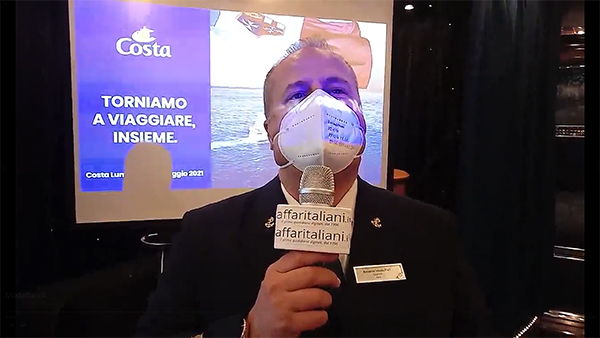 Modaffari, Costa Crociere: “Facciamo un sogno memorabile” Modaffari, Costa Crociere: “Facciamo un sogno memorabile”