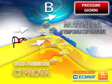 Meteo, previsioni settimanali: estate lontana, ancora temporali e grandine