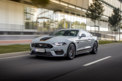 Ford Mustang Mach 1: pronta a scatenarsi sui circuiti europei