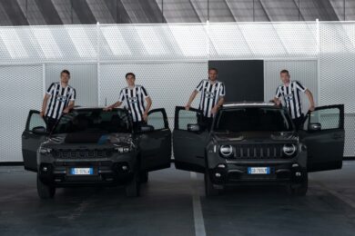 La Juventus scende in campo con la tecnologia Jeep® 4xe
