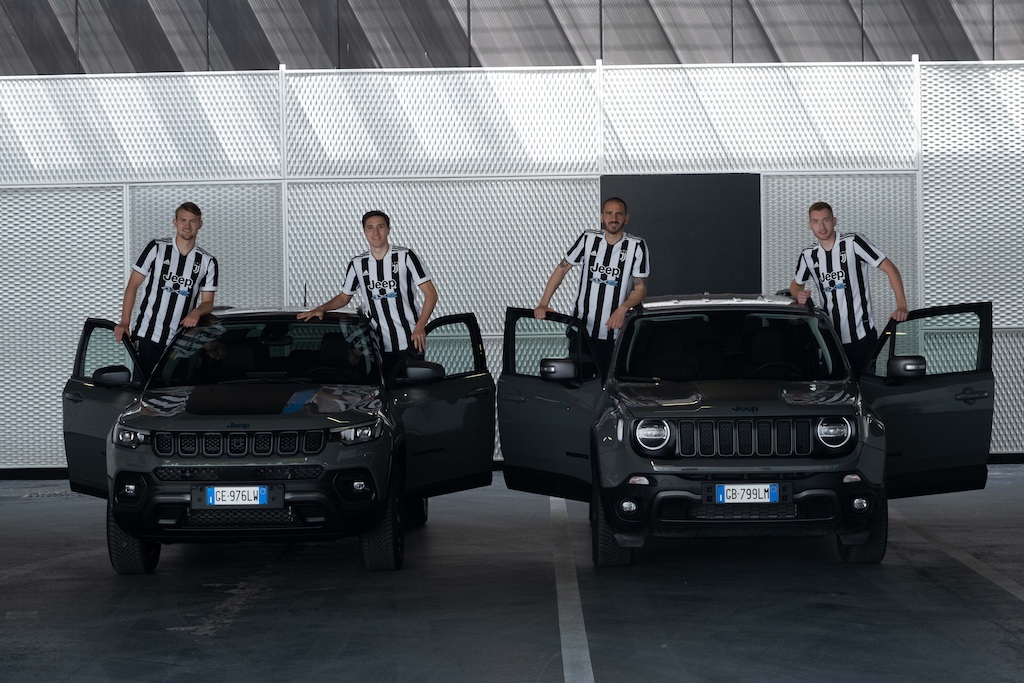 La Juventus scende in campo con la tecnologia Jeep® 4xe La Juventus scende in campo con la tecnologia Jeep® 4xe